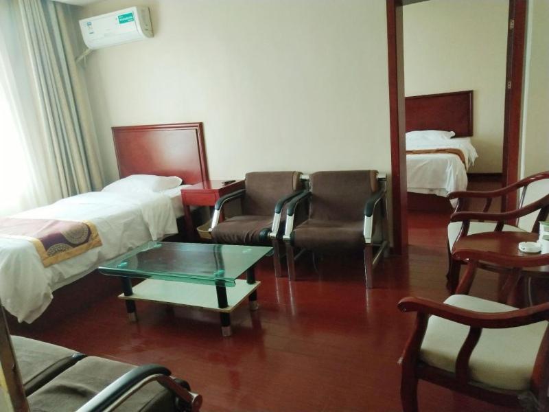 Greentree Inn Shandong Heze Mudan Road Bus Terminal Station Express Hotel Exterior foto