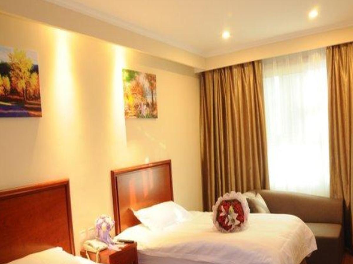 Greentree Inn Shandong Heze Mudan Road Bus Terminal Station Express Hotel Exterior foto