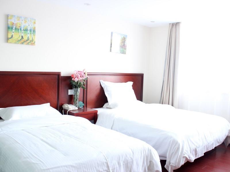 Greentree Inn Shandong Heze Mudan Road Bus Terminal Station Express Hotel Exterior foto