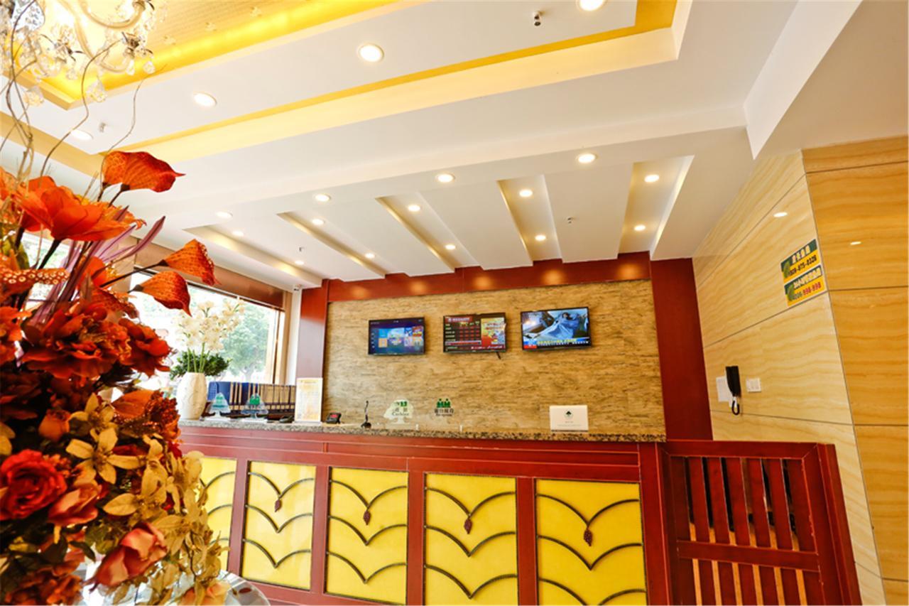 Greentree Inn Shandong Heze Mudan Road Bus Terminal Station Express Hotel Exterior foto
