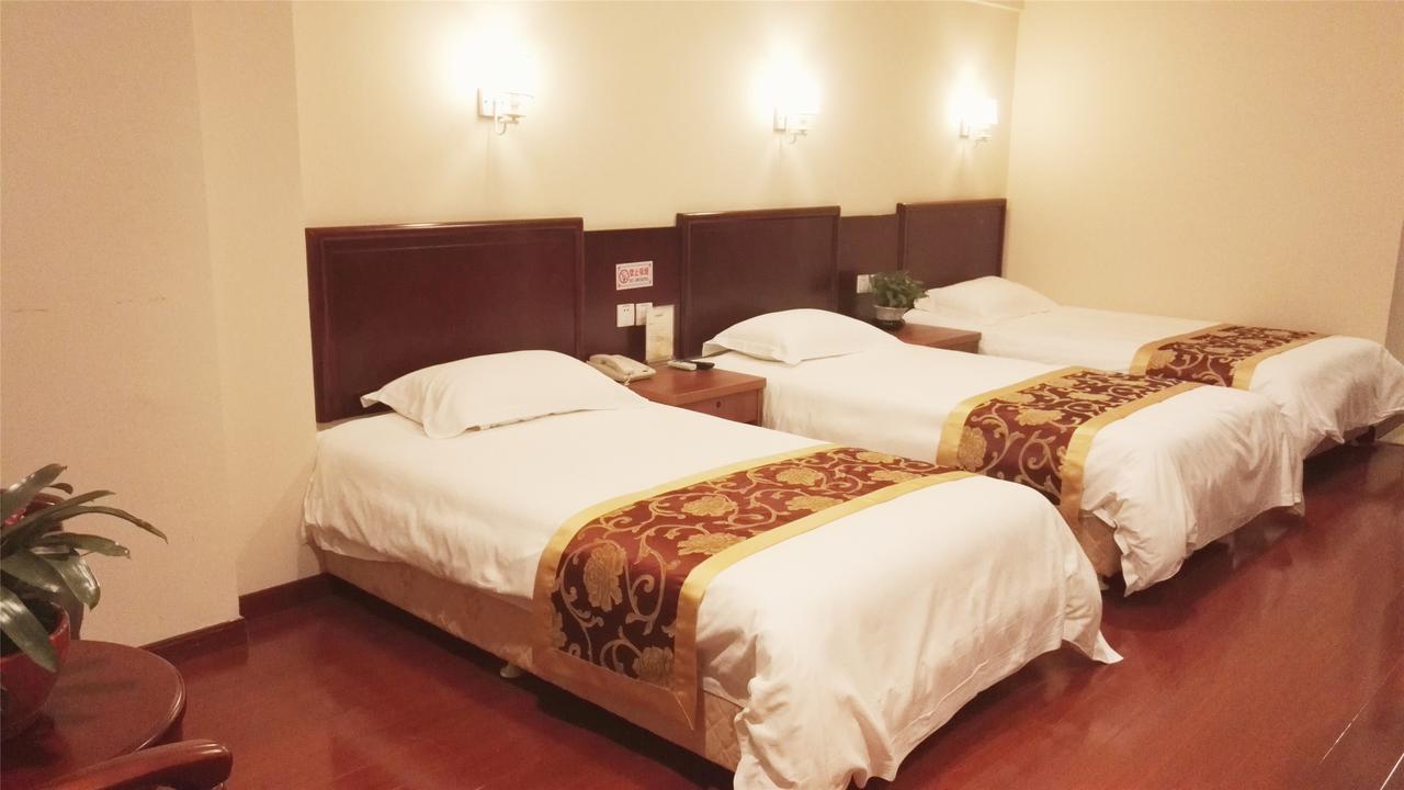 Greentree Inn Shandong Heze Mudan Road Bus Terminal Station Express Hotel Exterior foto