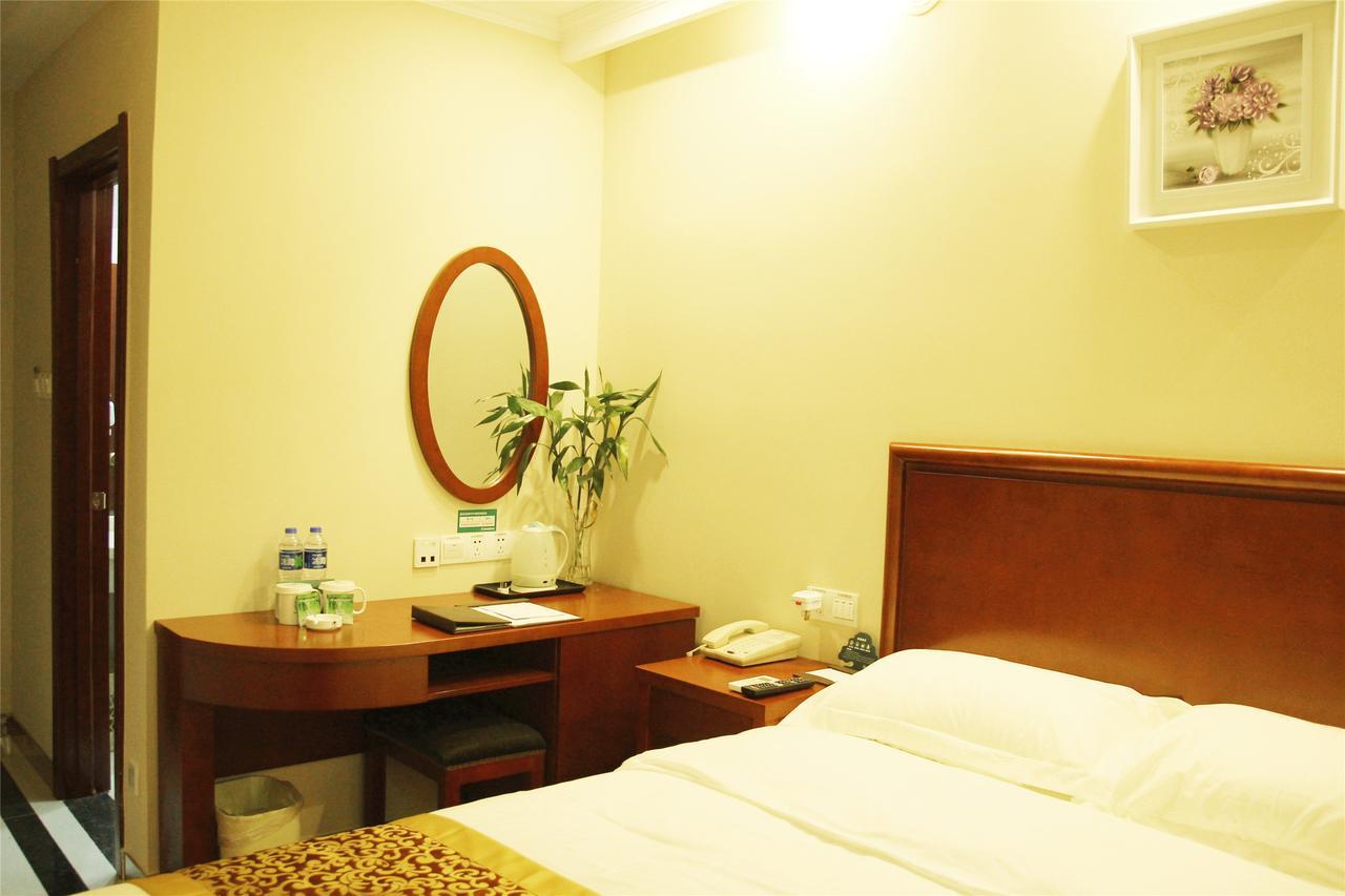Greentree Inn Shandong Heze Mudan Road Bus Terminal Station Express Hotel Exterior foto
