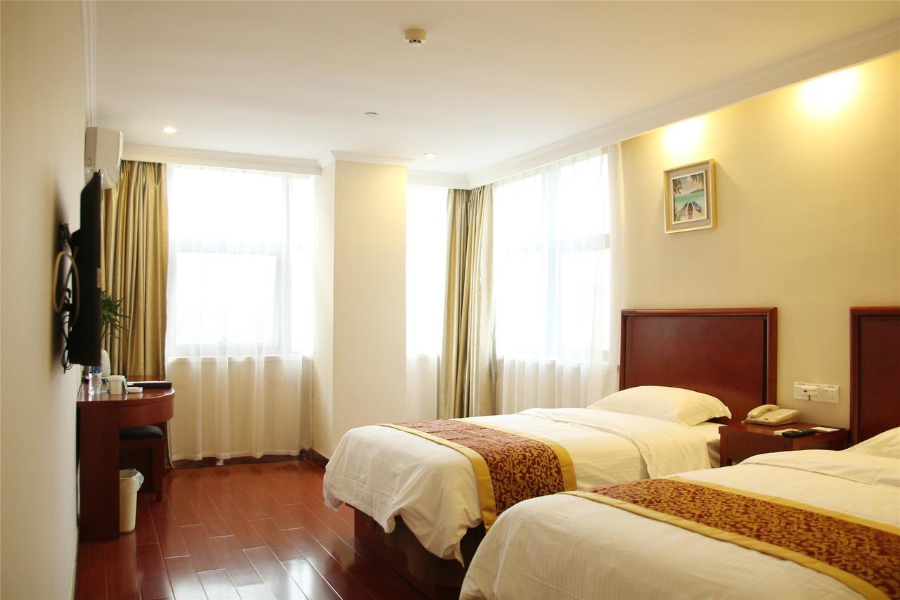 Greentree Inn Shandong Heze Mudan Road Bus Terminal Station Express Hotel Exterior foto