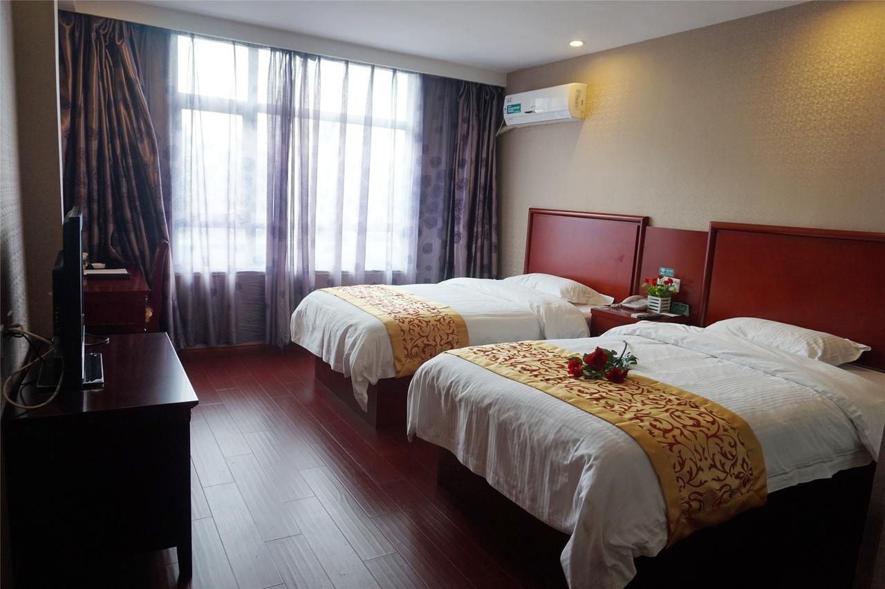 Greentree Inn Shandong Heze Mudan Road Bus Terminal Station Express Hotel Exterior foto